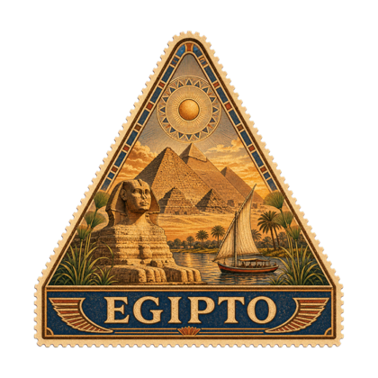 Pegatina oficial de Egipto